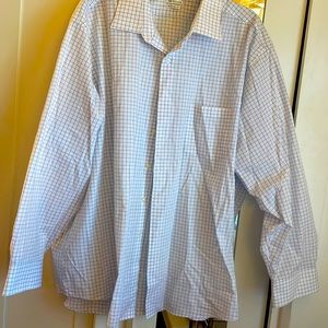 3 for $25 Square Pattern Print Dress Shirt
